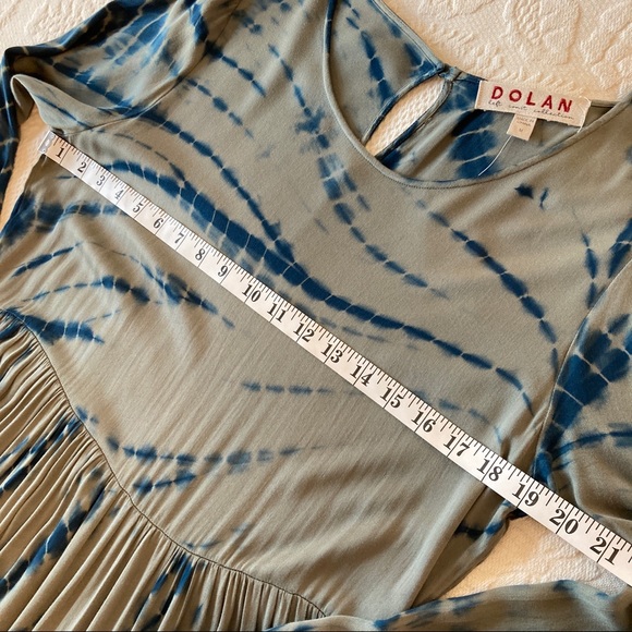 Anthropologie Eliska Tie-Dye Maxi Dress shortened hem Dolan left coast M - Picture 9 of 15
